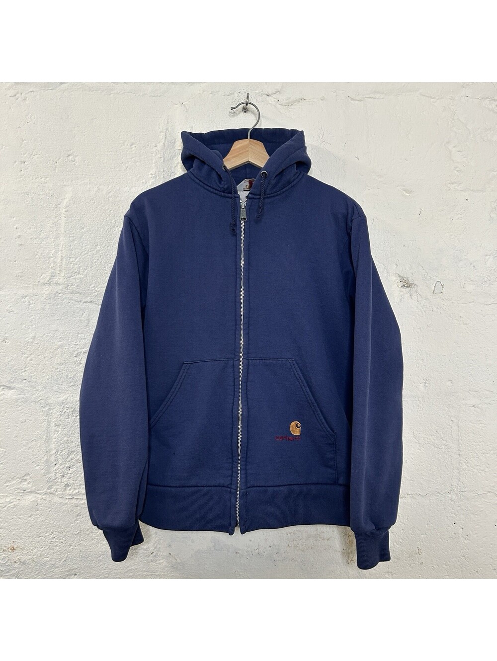 Vintage Carhartt Rugged Wear Thermal-Lined Jacket “Navy”
